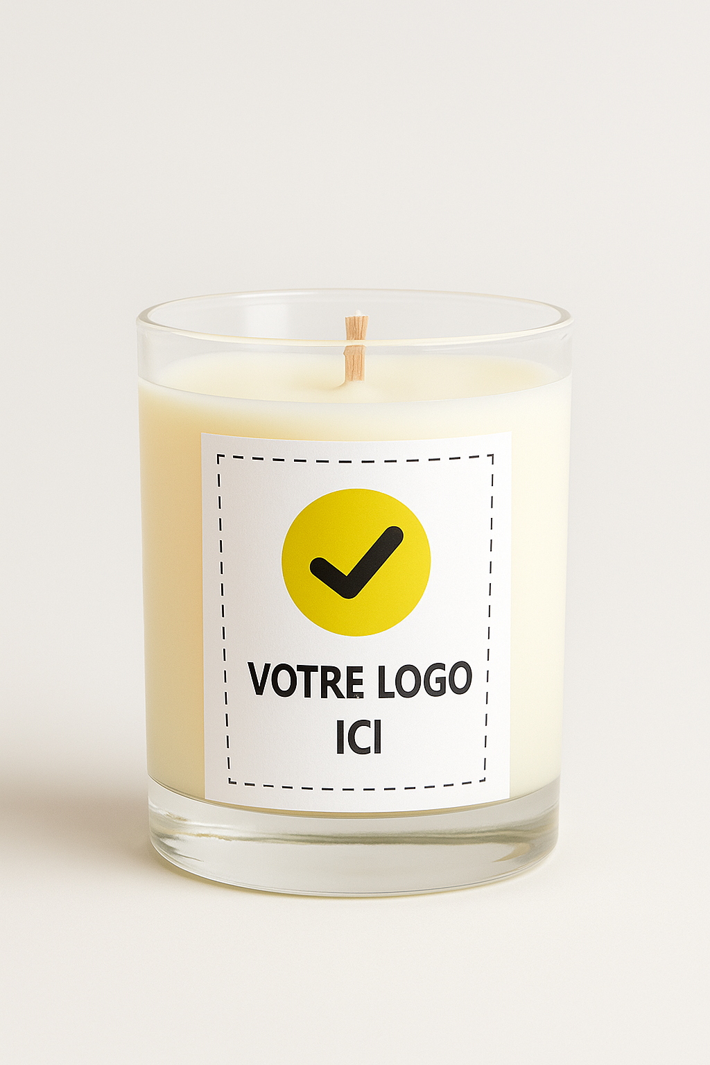 bougie personnalisée fabrication maison